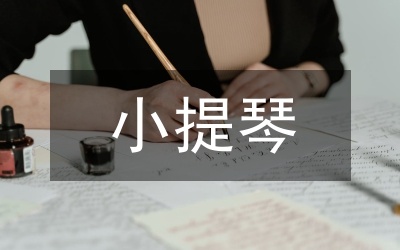 小提琴表演動(dòng)作放松