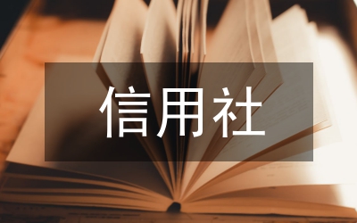 信用社剖析材料